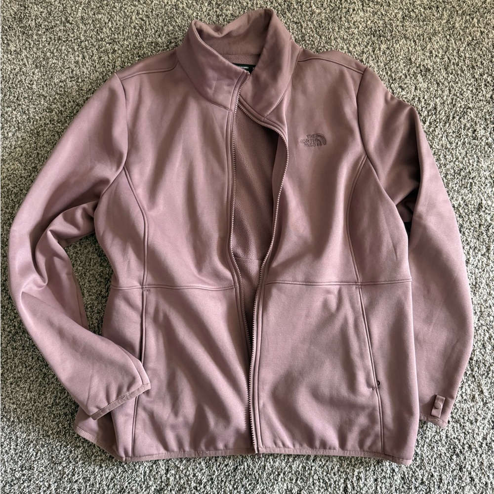 The North Face Mauve Utility Full-Zip Jacket